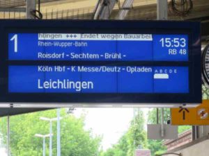 RB 48: vom 08.11 bis 22.12.2021 kein Halt in Leichlinger Bahnhof - 1